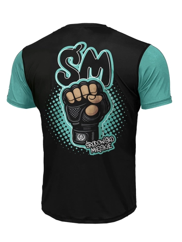 Mesh Sports T-shirt "Fist" - Black for 139.00 PLN