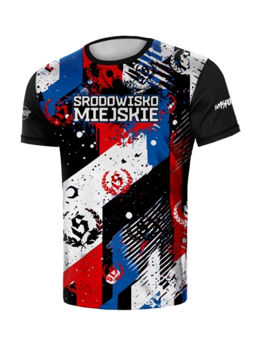 Koszulka Sportowa Mesh "Mordka Spray" - Czarna za 139,00 zł