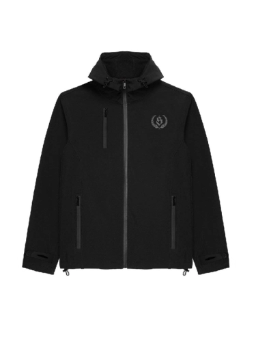 Softshell jacket hoodie "Laur" - black for PLN 359.00