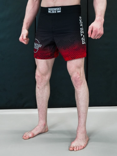 MMA shorts "Punch" - Black / Red for 199.00 PLN