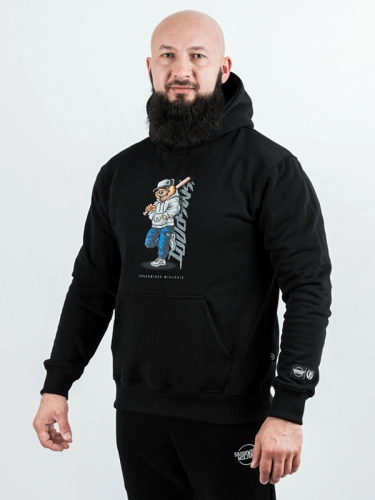 Hoodie "Baseball Bear" - black for 249,00 PLN