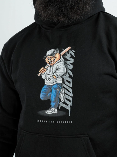 Bluza z kapturem "Baseball Bear" - czarna za 249,00 zł 2