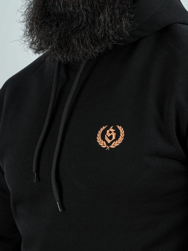 Hoodie "ŚMCREW Gold" - black for 279,00 PLN