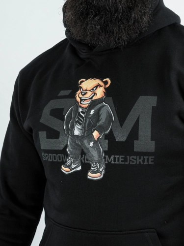 Bluza z kapturem "ŚM Bear" - czarna za 249,00 zł 2
