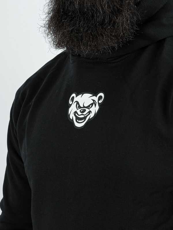 Hoodie "Miś lampas" - black for 249,00 PLN