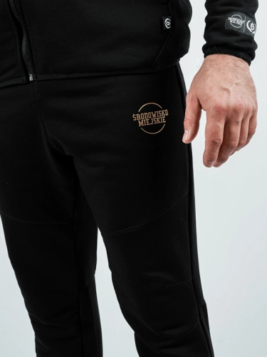 Sweatpants "Classic Tech" - black/gold for 239,00 PLN 2