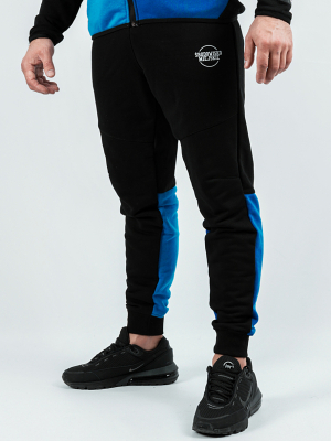 Sweatpants "Classic Tech" - black/blue/navy