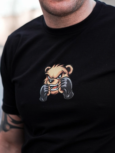 T-shirt "Fighter Bear" - black 119,00 PLN