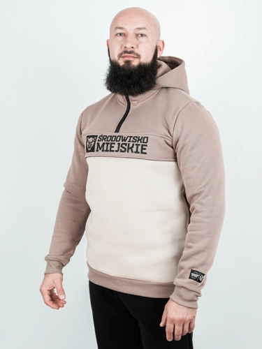 Hoodie "Essential Bear" - beige/cream for 279,00 PLN