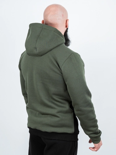 Hoodie "Essential Bear" - khaki/black for 279,00 PLN 2