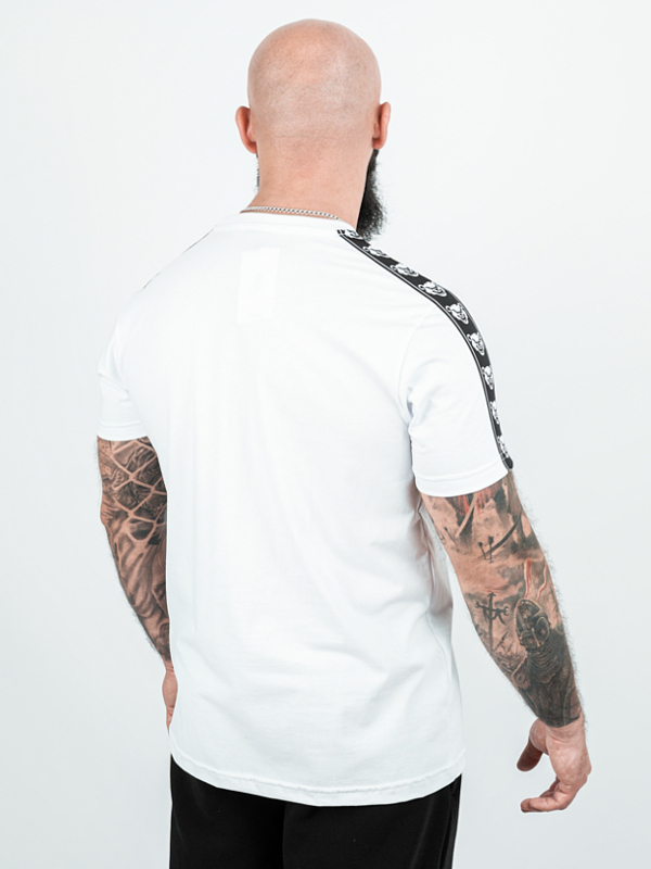 T-shirt "Classic Lampas" - white / black 119,00 PLN