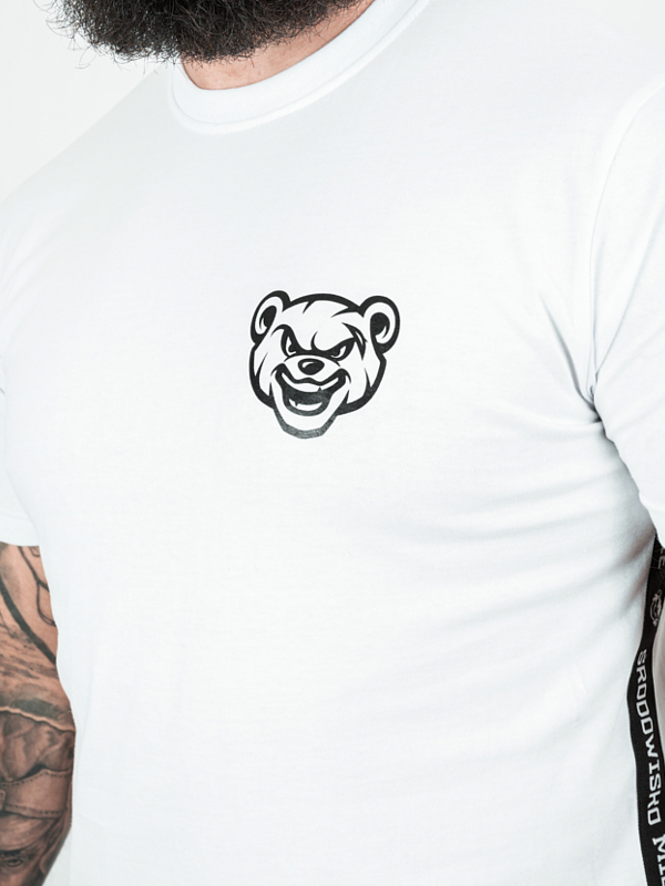 T-shirt "Miś Lampas" - white for 119,00 PLN