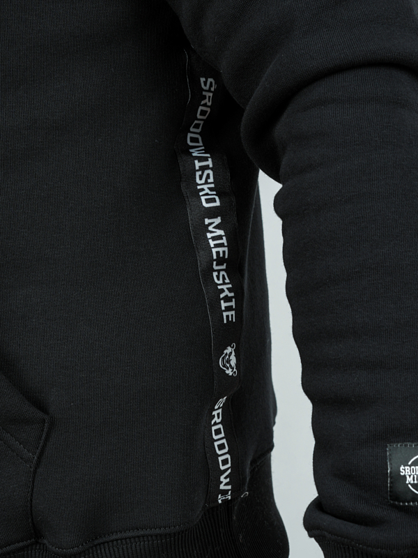 Crewneck stand up "Miś Lampas" - black for 289,00 PLN