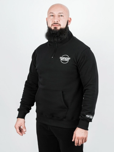 Bluza bez kaptura stójka "Classic" - czarna 289,00 zł