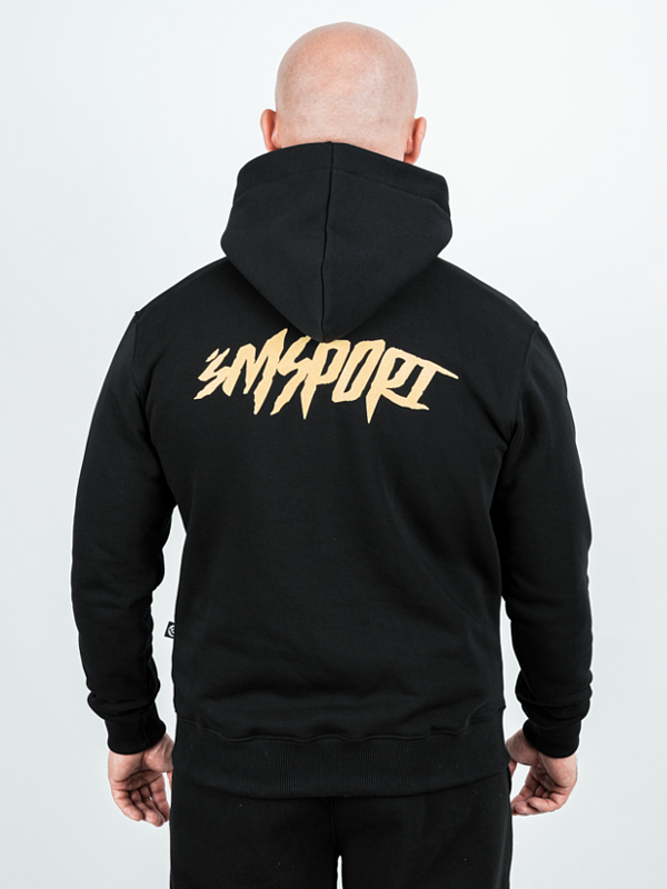 Bluza z kapturem "Fighter Bear" - czarna za 249,00 zł