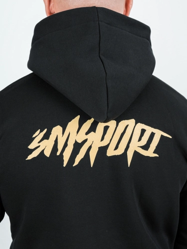 Hoodie "Fighter Bear" - black for 249,00 PLN