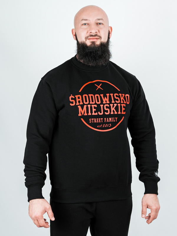 Crewneck "Theme" - Black / Red for 219 PLN