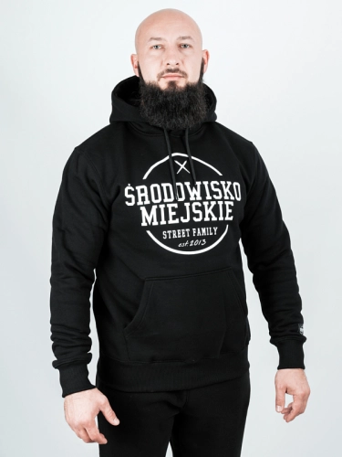Hoodie "Theme" - Black / White for 239,00 PLN 2