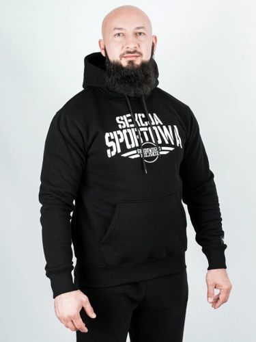 Hoodie "Sekcja Sportowa - reversed" - black for 249,00 PLN