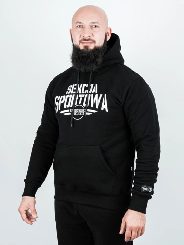 Hoodie "Sekcja Sportowa - reversed" - black for 249,00 PLN