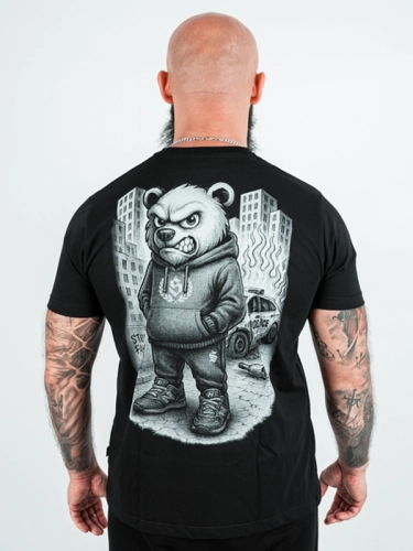 Koszulka "Bear Citizen" - czarna za 119,00 zł