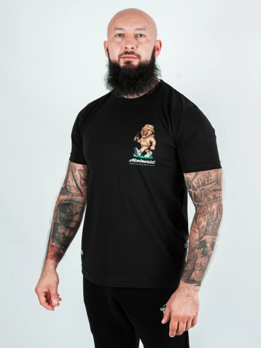 T-shirt "Alcobear" - black for 119,00 PLN