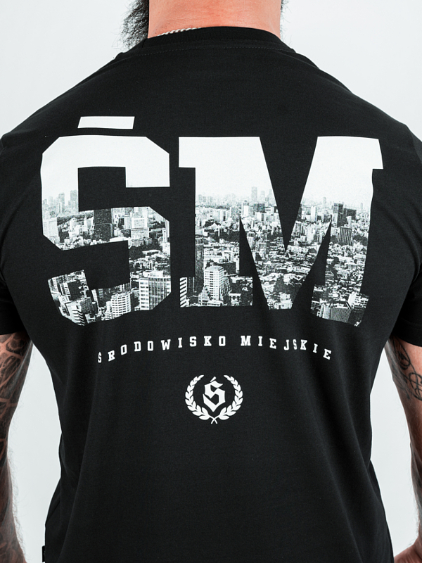 T-shirt "ŚM City" - black for 119,00 PLN