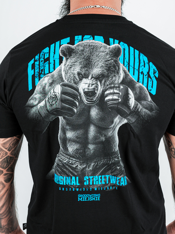 Koszulka "Essential Grizzly Bear" - czarna za 119,00 zł