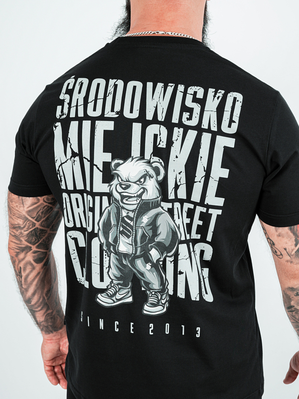 T-shirt "Essential Street Bear" - black for 119,00 PLN