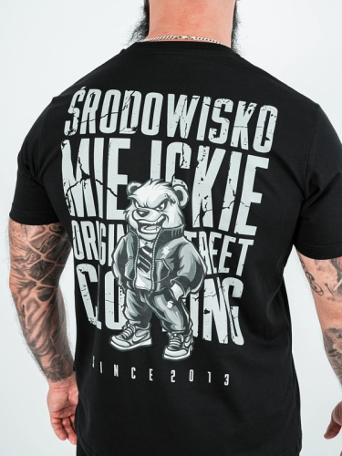 Koszulka "Essential Street Bear" - czarna za 119,00 zł