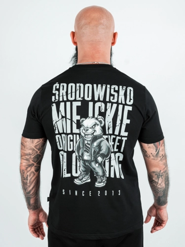 Koszulka "Essential Street Bear" - czarna za 119,00 zł