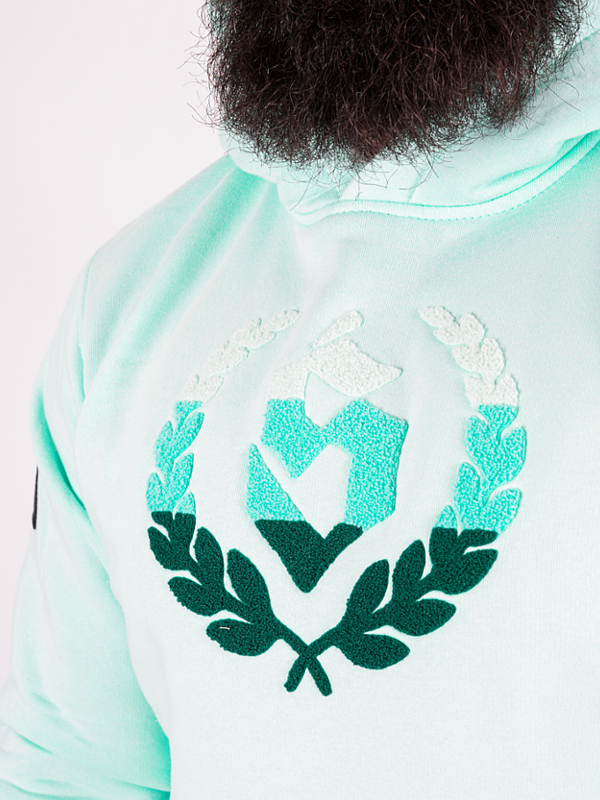 Hoodie "Chenille" - Mint for 269,00 PLN