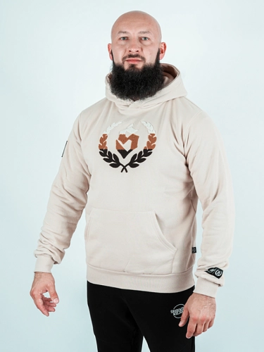 Bluza z kapturem "Chenille" - Beżowa za 269,00 zł