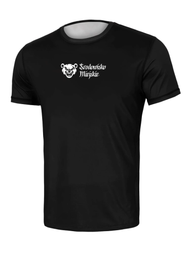 T-shirt Sport Mesh "Slash Bear" - black for 139,00 PLN