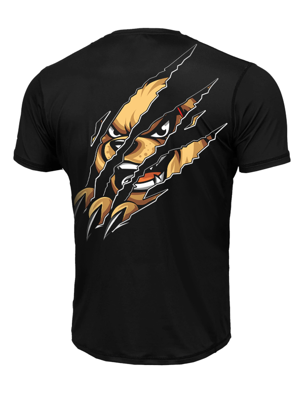 T-shirt Sport Mesh "Slash Bear" - black for 139,00 PLN