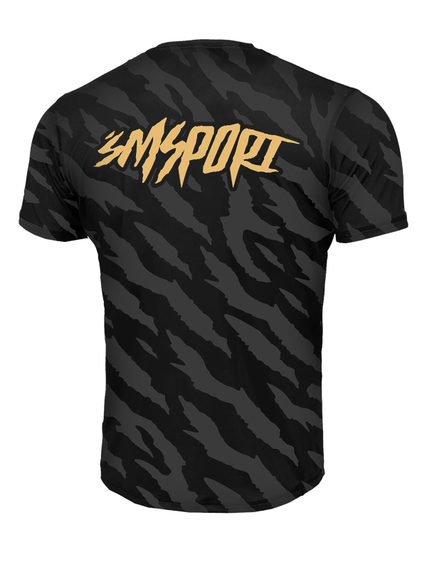 T-shirt Sport Mesh "Wild Bear" - black for 139,00 PLN