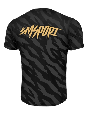 T-shirt Sport Mesh "Wild Bear" - black for 139,00 PLN