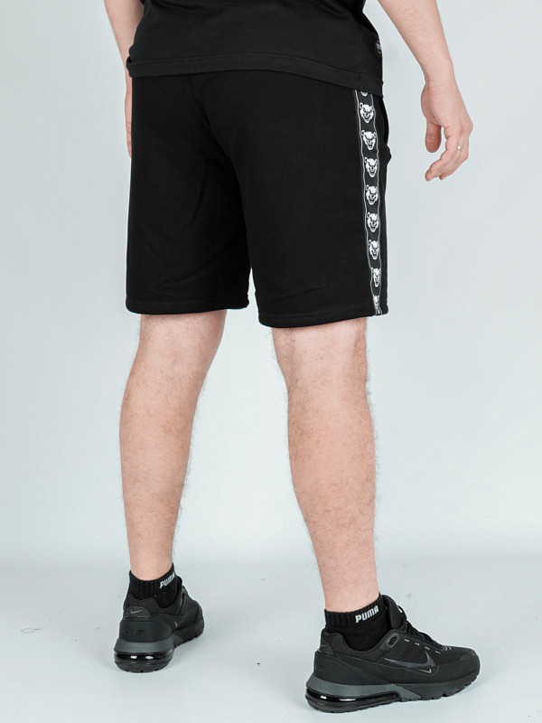 Shorts "Classic Lampas" - Black / White for 179,00 PLN