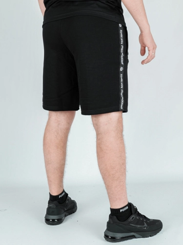 Shorts "Mordka Lampas" - Black / White for 179,00 PLN 2