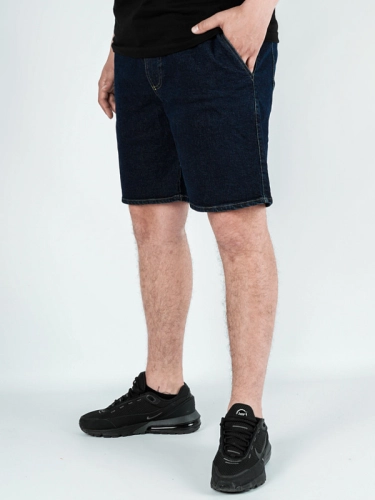 Short denim shorts "Laur" Blue / White for 169.99 PLN