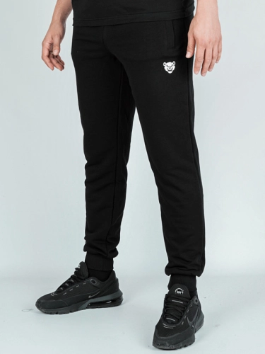 Sweatpants "Mordka" - Black / White for 219,00 PLN