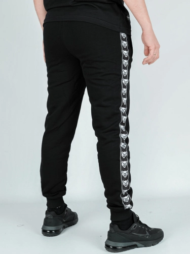 Sweatpants "Classic Lampas" - Black / White for 219,00 PLN 2