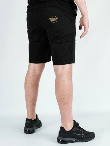 "Classic Icon" Fabric Shorts Black/Gold for 169.00 PLN