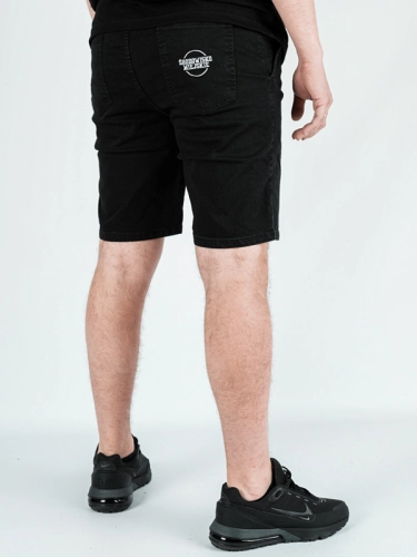"Classic Icon" Denim Shorts Black/White for 169.00 PLN 2