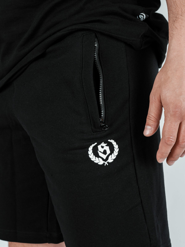 Short tracksuit shorts "Laur" - Black for 169.00 PLN