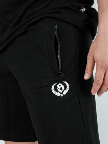 Short tracksuit shorts "Laur" - Black for 169.00 PLN