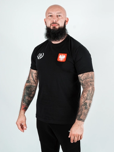 T-shirt "Poland - Laur small" - Black for 109.00 PLN