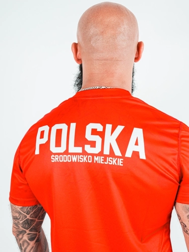 Mesh Sports T-shirt "Poland - ŚM" - Red / White 139.00 PLN 2