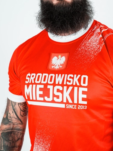 Koszulka Sportowa Mesh "Polska - Essential" -  Czerwona 139,00 zł 1