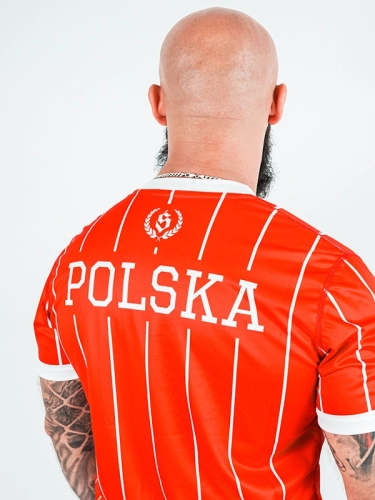 Mesh Sports T-shirt "Poland - Retro" - Red / White 139.00 PLN 2
